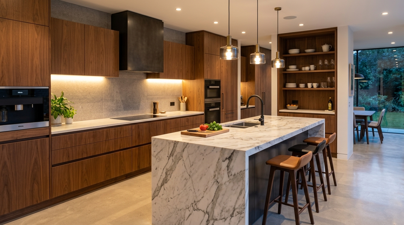 Modern modular kitchen